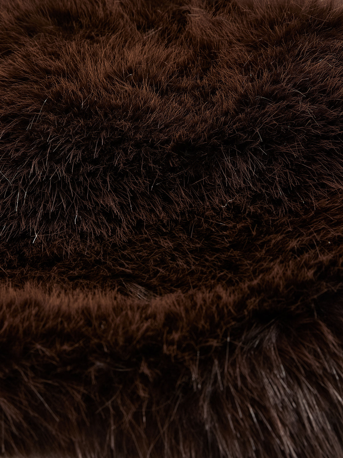 Faux Fur Triangle Scarf