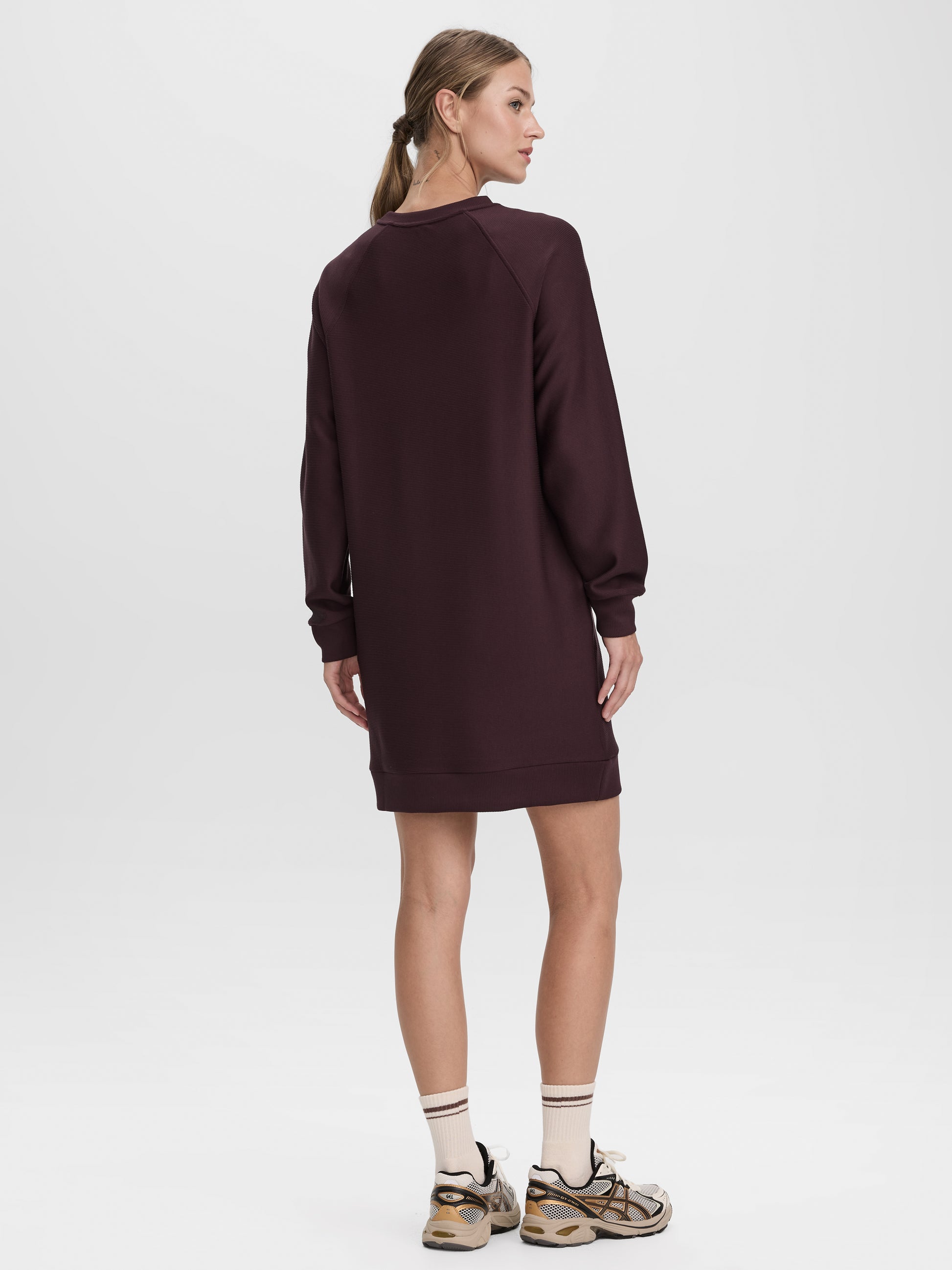 Long-Sleeve Mini Dress - Hyba