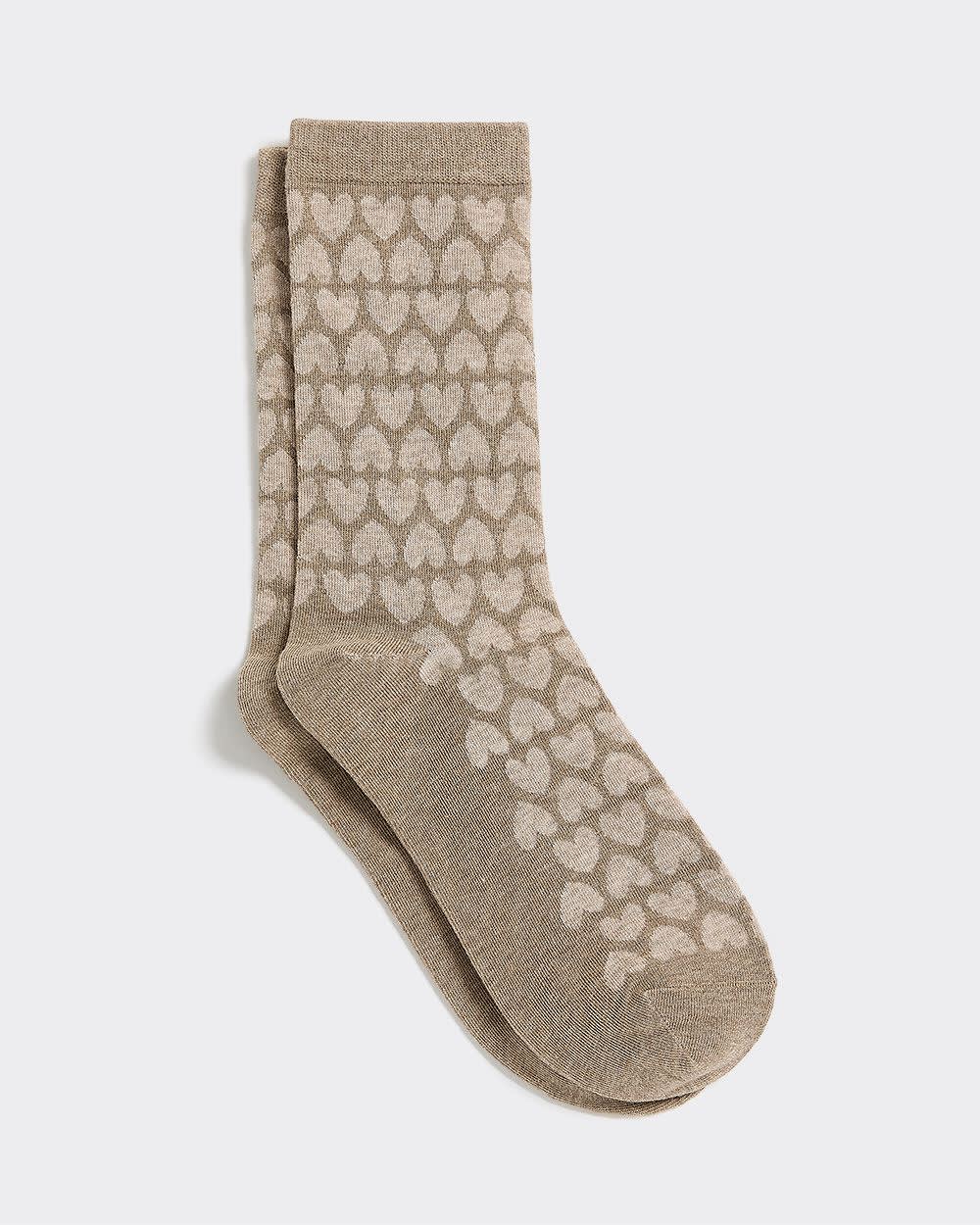 Heart Crew Socks