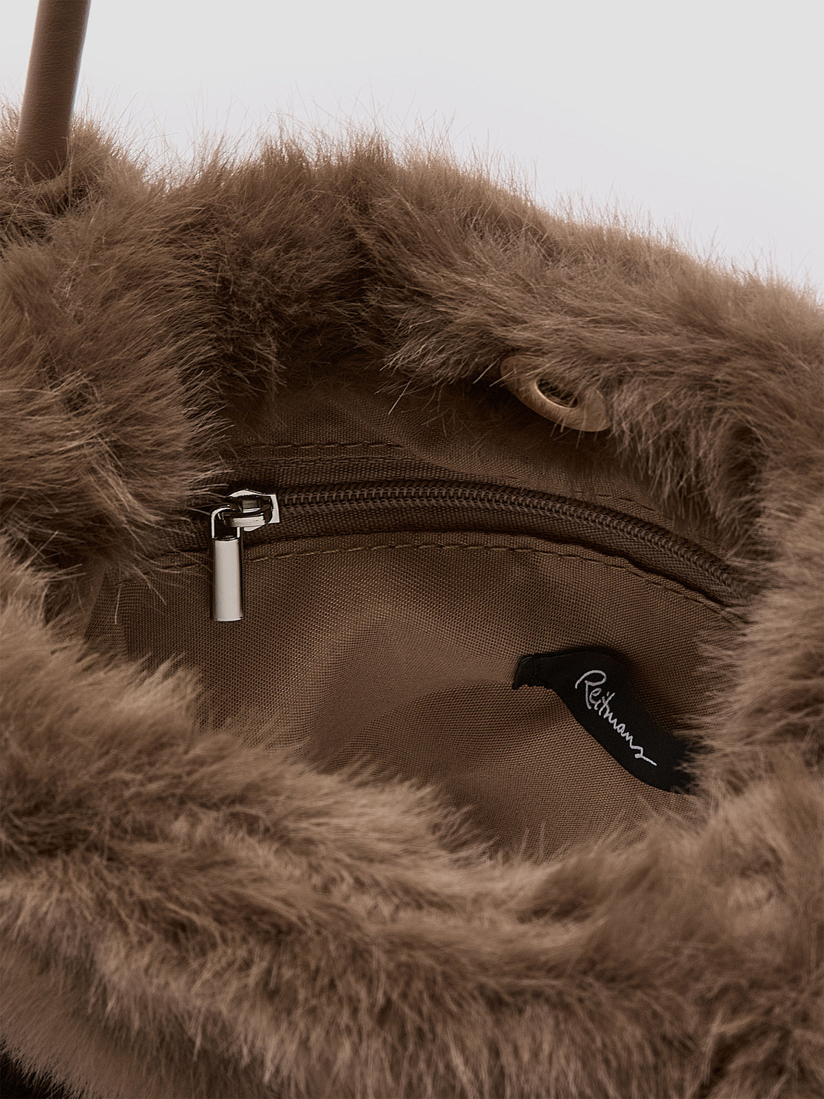Faux Fur Shoulder Bag