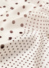 Square Scarf with Dots