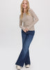 Striped Long-Sleeve Crew-Neck Ribbed T-Shirt - R Essentials