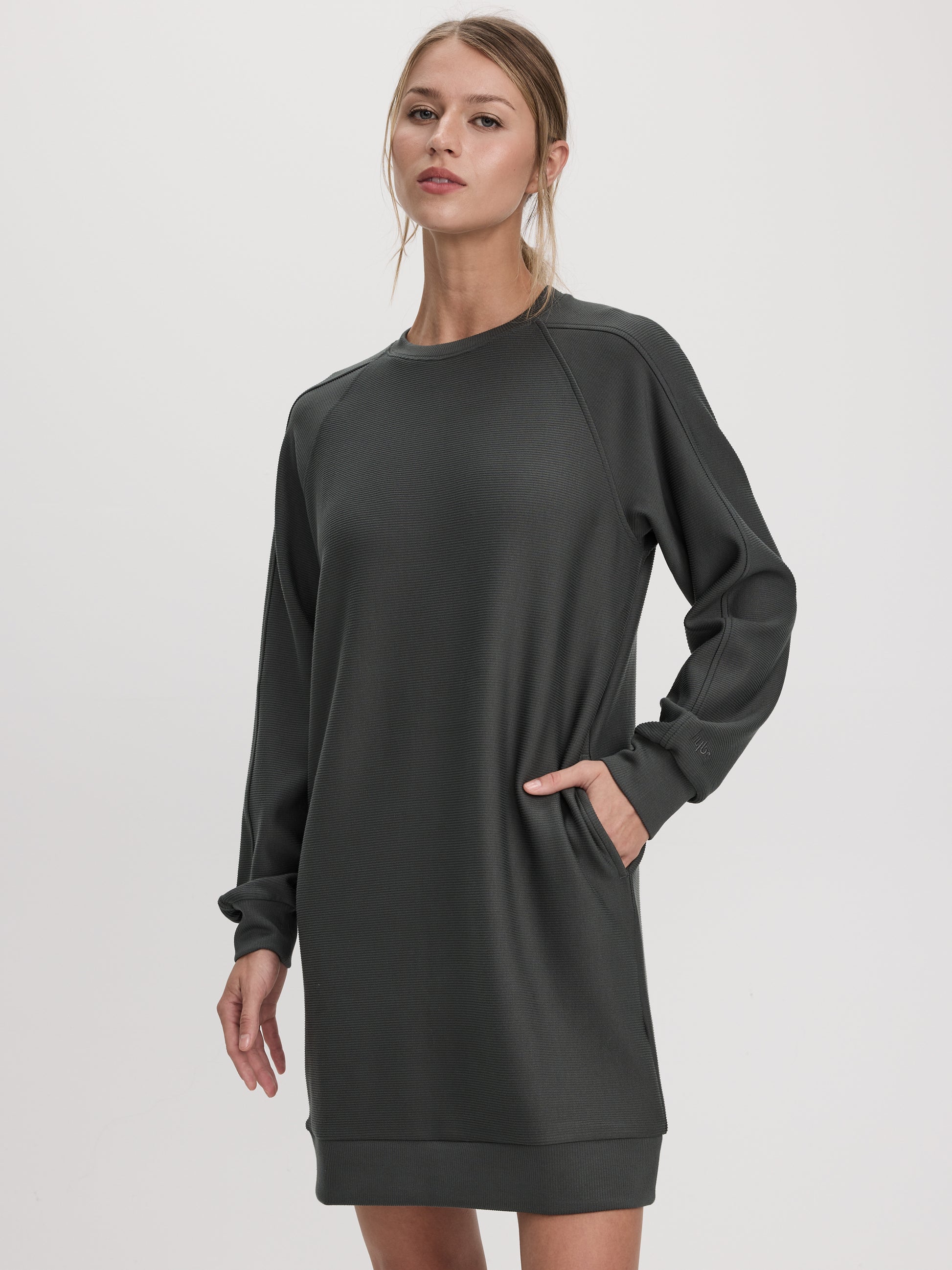 Long-Sleeve Mini Dress - Hyba
