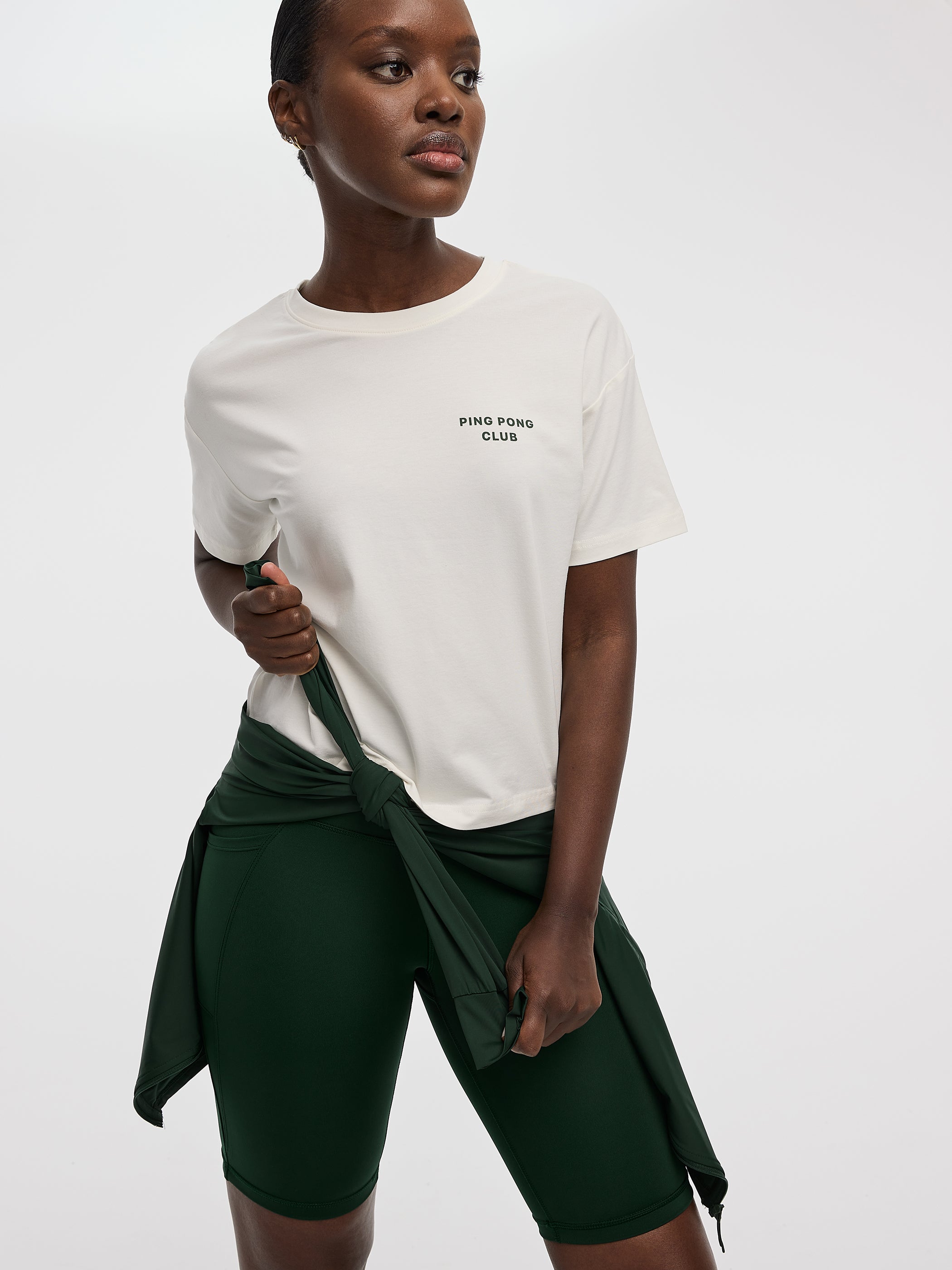 T-shirt à manches courtes et col rond 