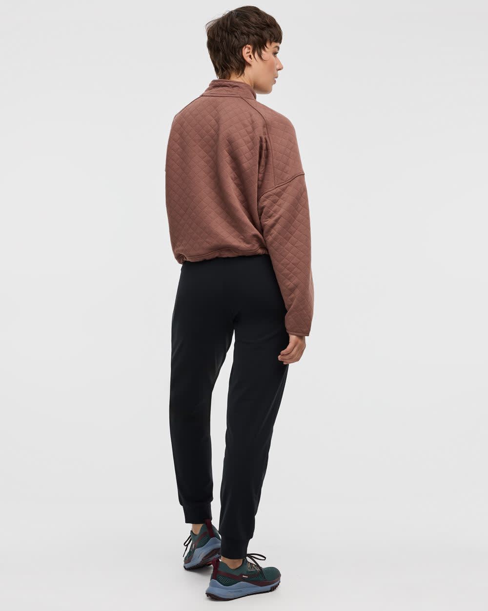 Quilted Jacquard Jacket - Hyba