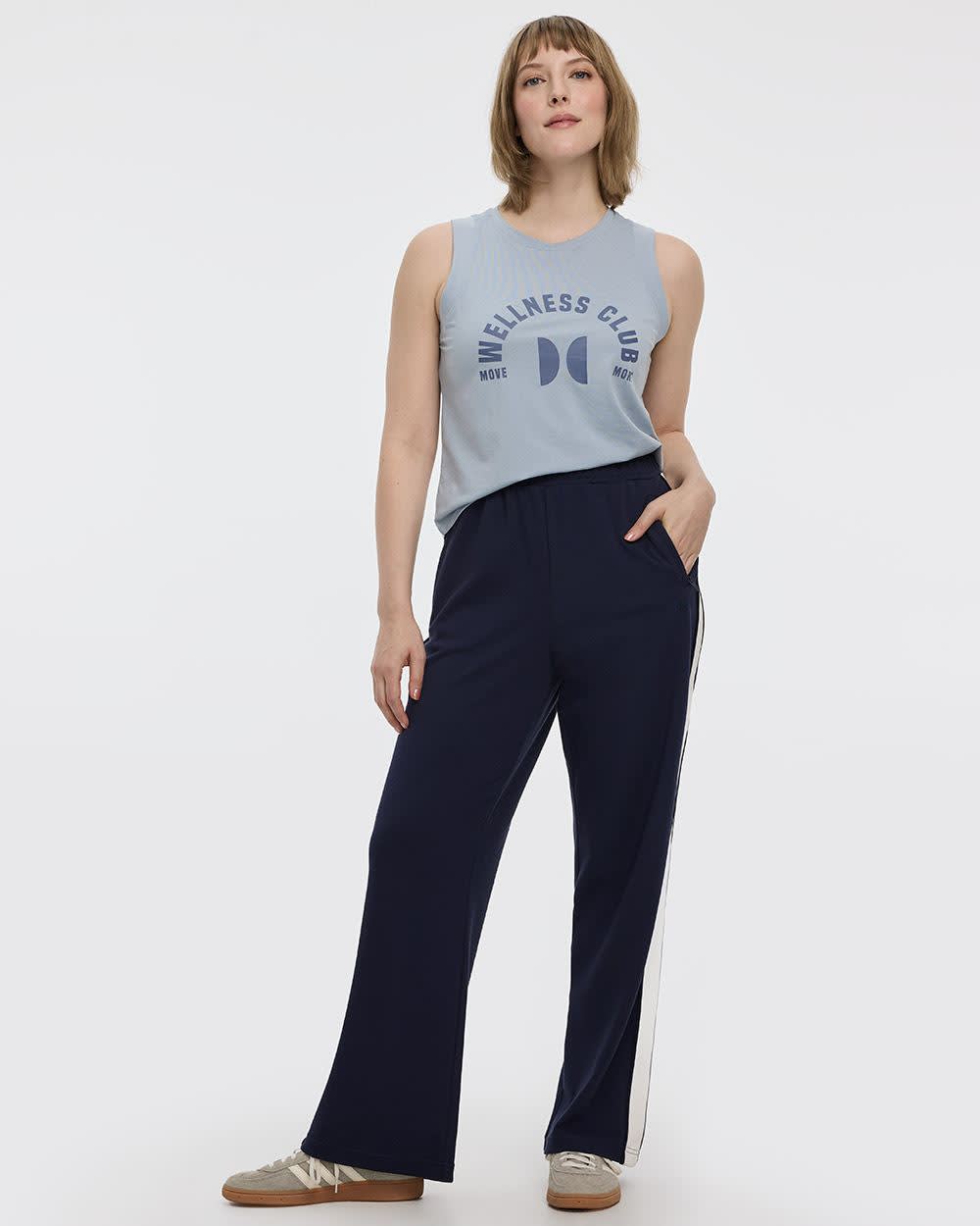 Straight-Leg Tracksuit Pant - Hyba