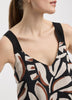 Sleeveless Maxi Dress with Contrast Straps