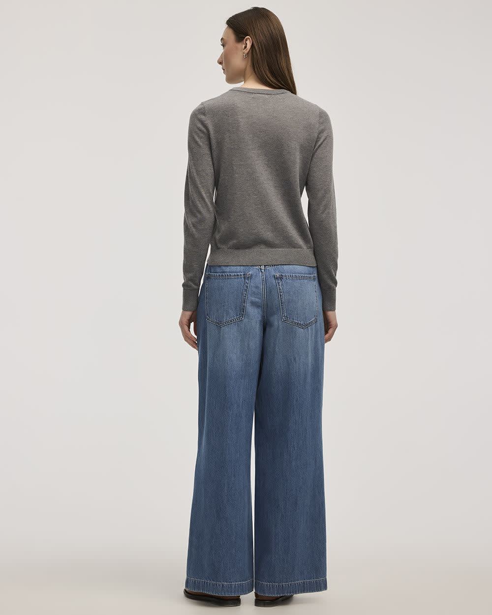 Cardigan à col rond - R Essentials