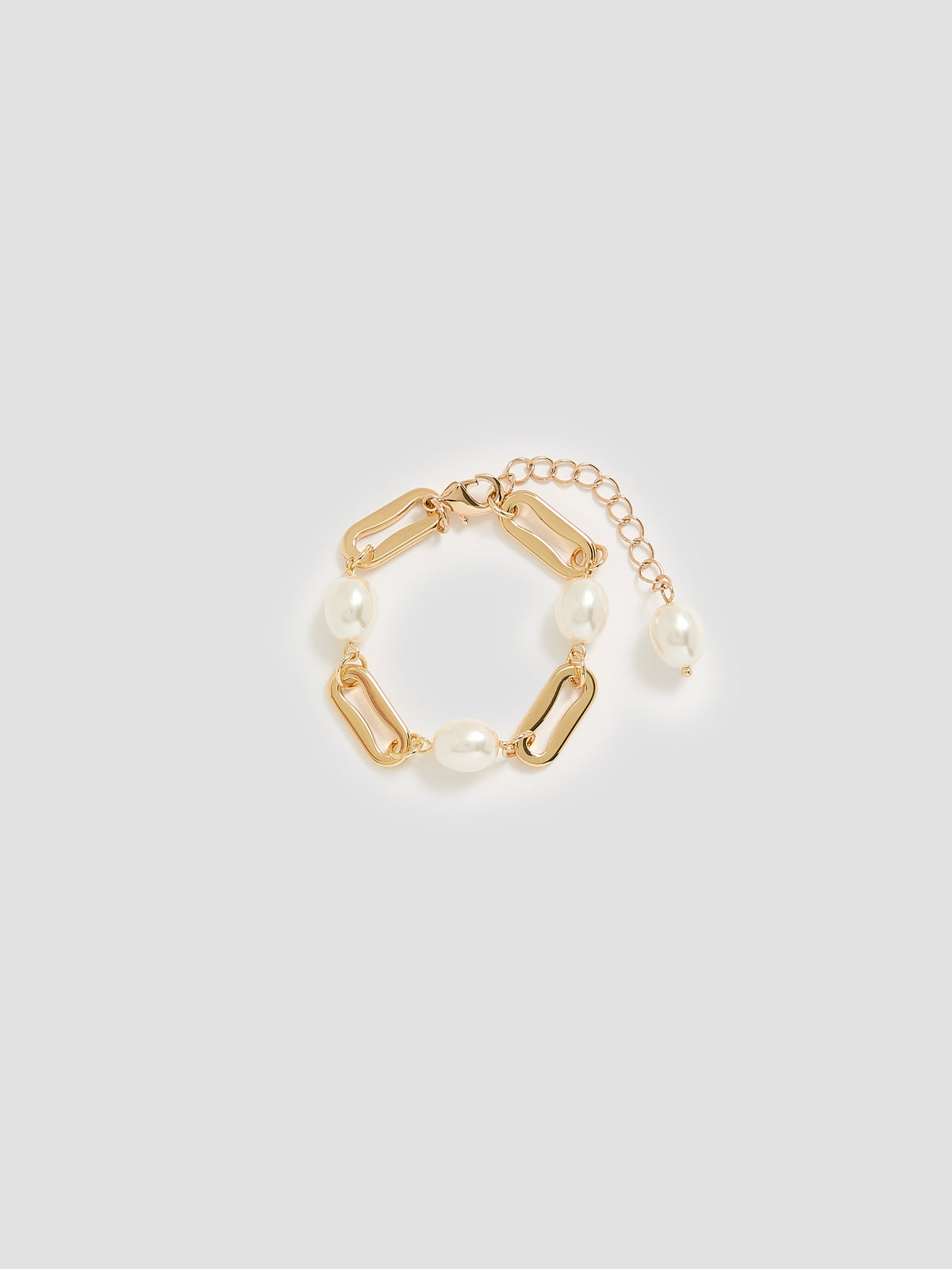 Bracelet with Glass Pearls