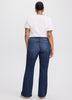 Flare-Leg Mid-Rise Jean - Curvy Fit