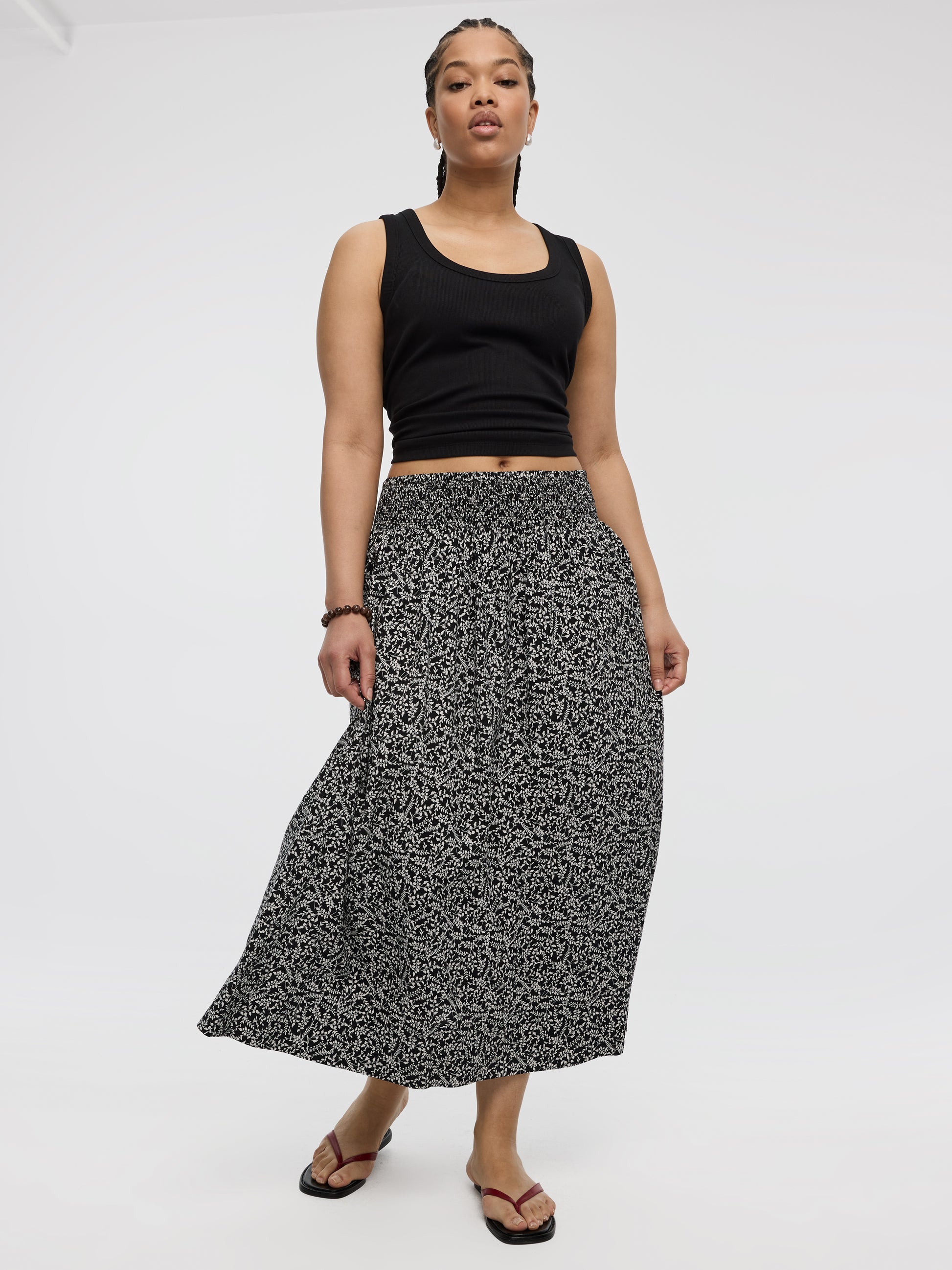 A-Line Maxi Skirt