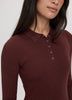 Long-Sleeve Polo Mini Dress