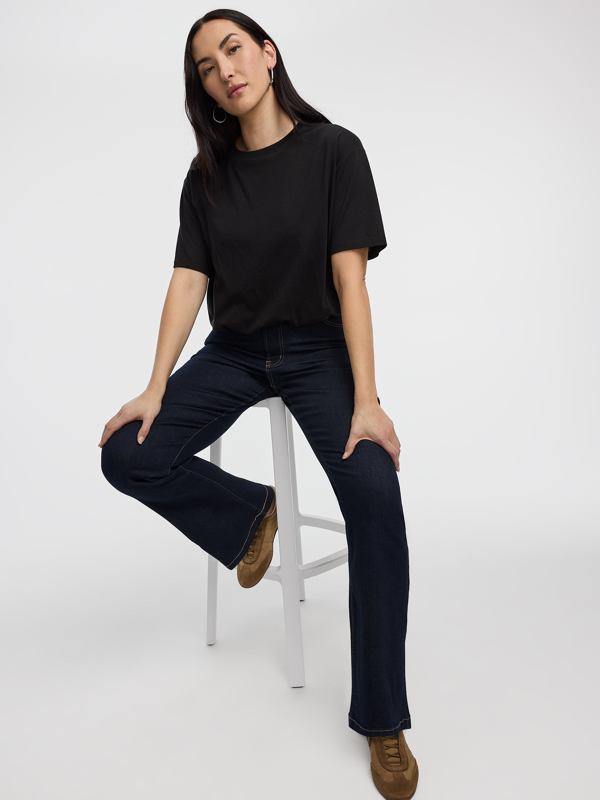 Boot-Leg Mid-Rise Jean - Curvy Fit