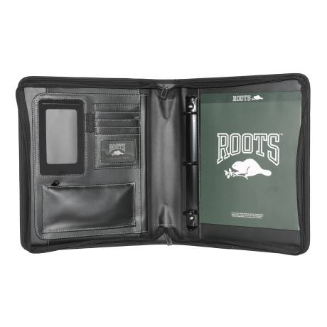 Roots Deluxe Binder with 2 Zipper Rounds