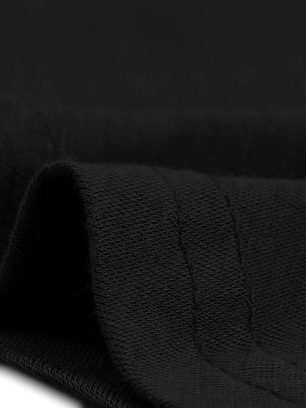 cheibear - Chemise de nuit basique sans manches avec poches