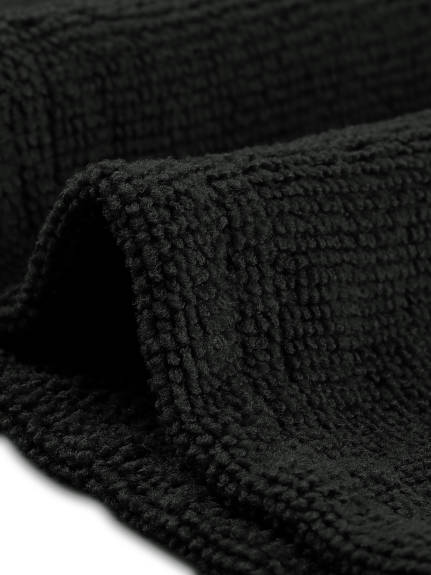 cheibear - Enveloppez les serviettes de peignoir avec le bonnet de douche