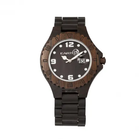 Earth Wood - Raywood Bracelet Watch w/Date - Khaki/Tan