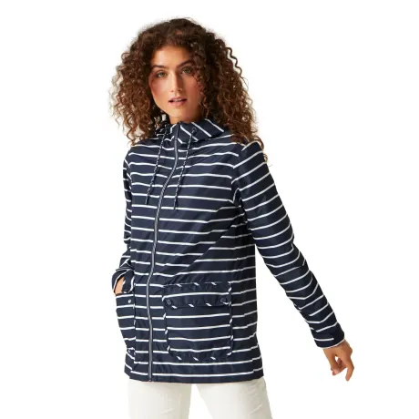 Regatta - Womens/Ladies Bayletta Striped Waterproof Jacket