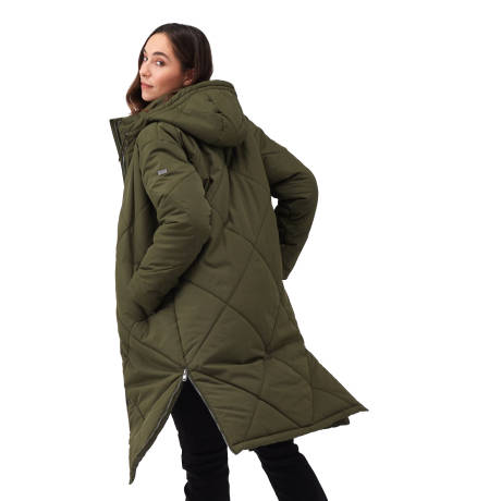 Regatta - Womens/Ladies Cambrie Quilted Longline Padded Jacket