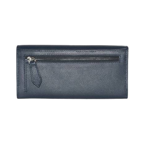 Club Rochelier Ladies' Leather Clutch Wallet with Gusset Pocket