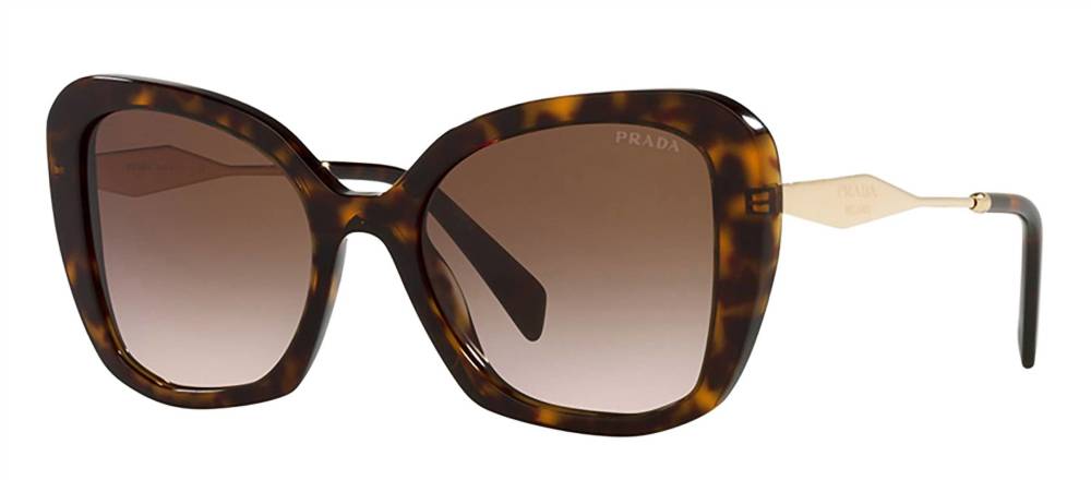 Prada - Butterfly Plastic Sunglasses With Gradient Lens