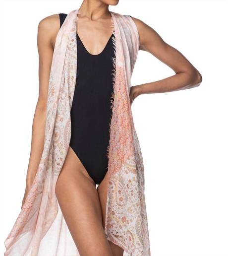 Pool to Party - Convertible Vest/Scarf/Dress