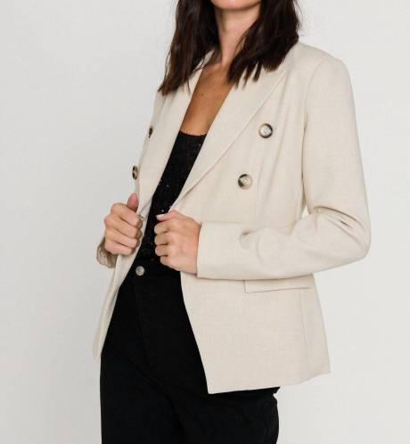2.7 AUGUST APPAREL - Double Breasted Blazer