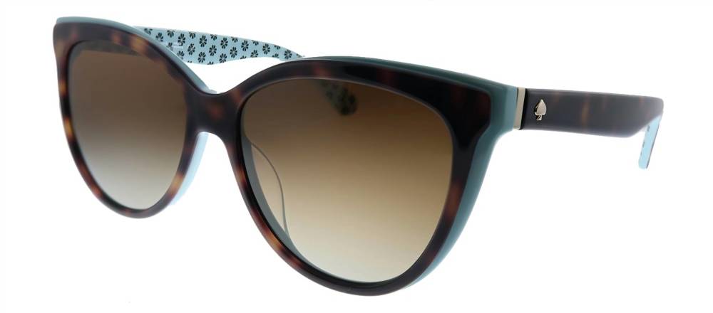 Kate Spade - Daesha/S Butterfly Plastic Sunglasses With Brown Gradient Polarized Lens