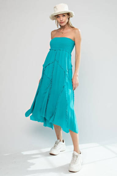 Evercado - Flowy Ruffle Maxi Skirt & Dress
