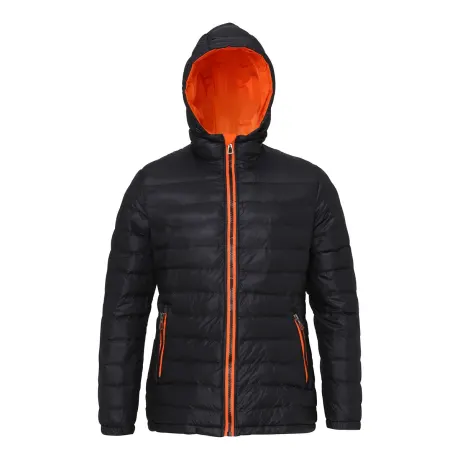2786 - Womens/Ladies Hooded Water & Wind Resistant Padded Jacket