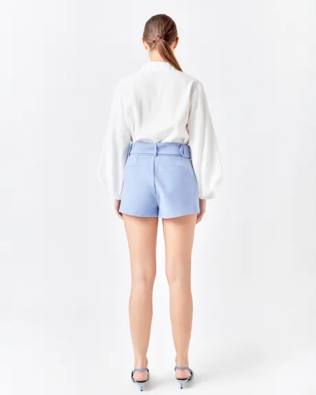 endless rose- Belted Mini Shorts