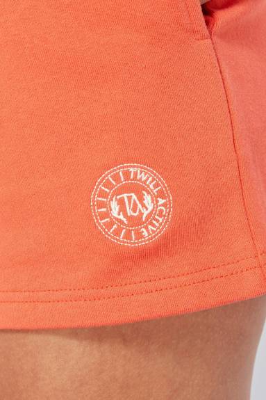 Twill Active - Essentials Lounge Shorts - Coral