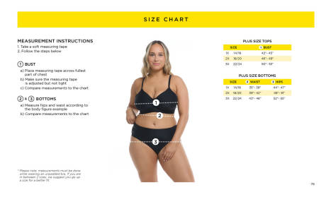 Body glove - Miami Ruth grande taille haut de bikini triangle fixe