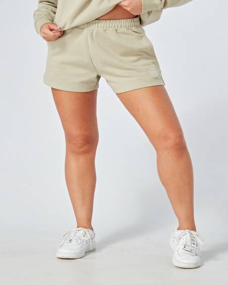 Twill Active - Essentials Lounge Shorts - Stone