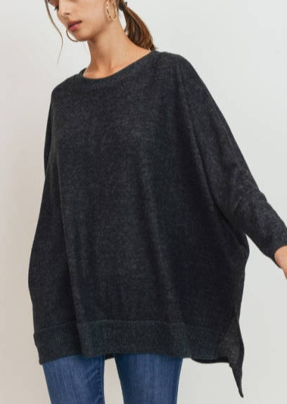 Evercado - Relaxed Brushed Knit Top