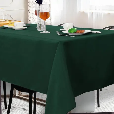 PiccoCasa- couverture de Table ridée Rectangle 60x104 pouces