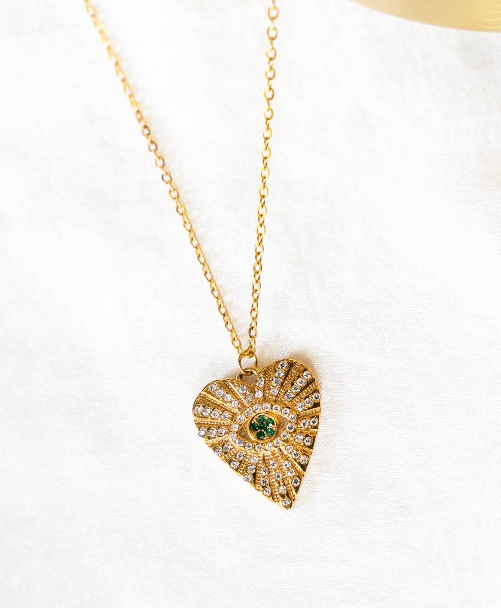 Jewels By Sunaina - ASHA Heart Necklace