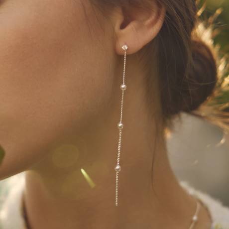 Bearfruit Jewelry - Infinite Pearl Earrings