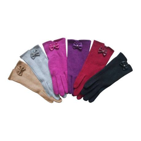 Eastern Counties Leather - Womens/Ladies Geri Wool-blend Gloves