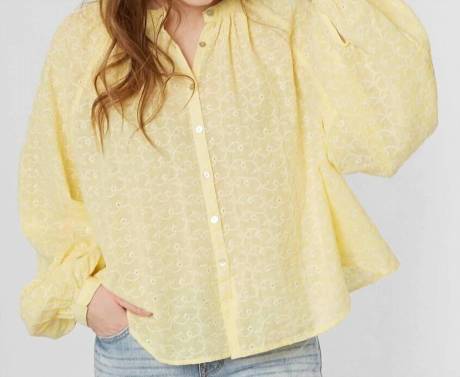 Free People - Down From The Clouds Blouse