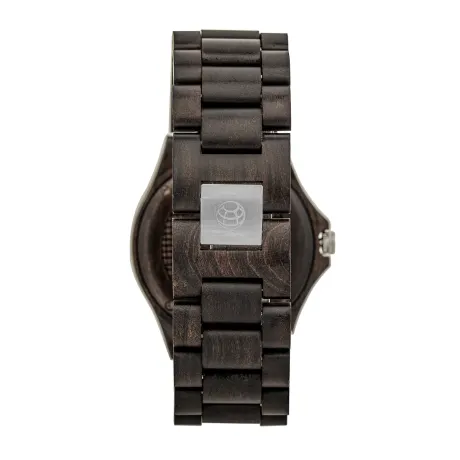 Earth Wood - Centurion Bracelet Watch - Dark Brown