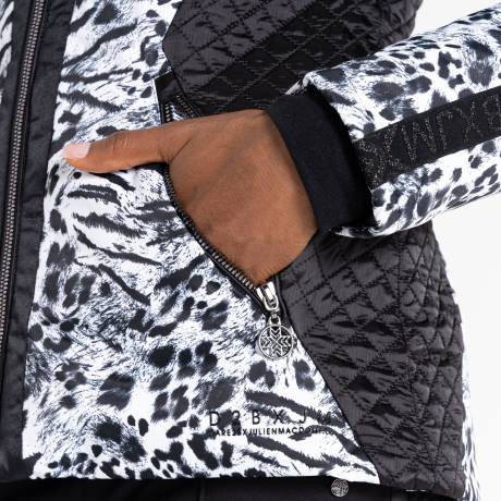 Regatta - Womens/Ladies Julien Macdonald Mastery Animal Print Ski Jacket