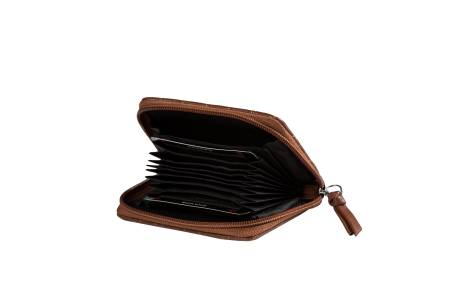 CHAMPS Leather RFID Palm Wallet