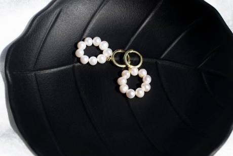 Jewels By Sunaina - ROYA Huggie Earrings