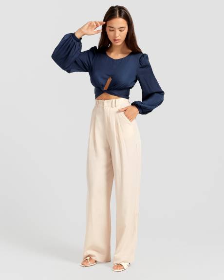 Belle & Bloom No Way Home Cropped Top