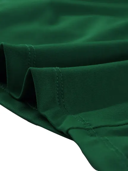 Allegra K- Open Front Drape 3/4 Sleeve Bolero Shrug Crop Cardigan