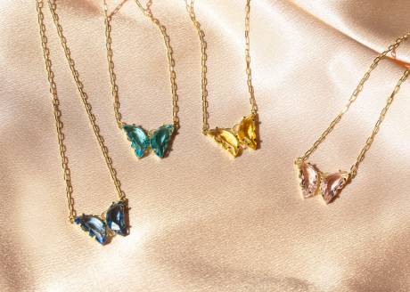 Jewels By Sunaina - LILA Butterfly Necklace