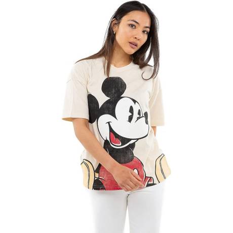Disney - Womens/Ladies Mickey Mouse Slouch T-Shirt