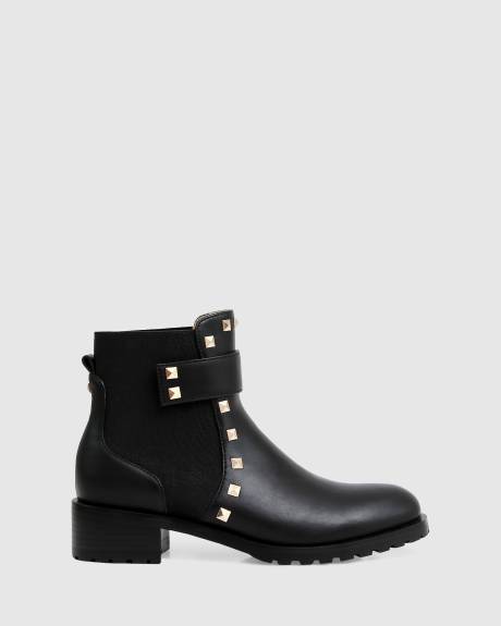 Belle & Bloom City Lights Leather Ankle Boot