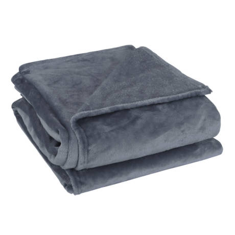 PiccoCasa- Flannel Fleece Soft Plush Microfiber Bed Blanket 70x78 Inch